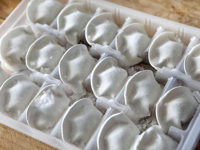 Frozen dumplings